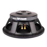 Subwoofer professionnel de 15 pouces, 600 W RMS, haut-parleur PA, bobine vocale de 100 mm, aimant de 250 mm pour système de sonorisation de scène