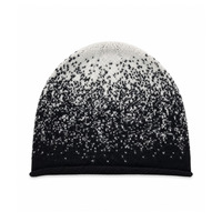 Chapeau en laine mélangée tricoté style coréen pour l'automne et l'hiver, chapeau en fil de laine à bord roulé, style rétro simple, adapté aux femmes