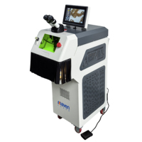 Nouvelle machine de soudage laser manuelle pour bijoux, YAG 300W, manipulateur de soudage de précision +/-0,02 mm, certifiée CE, marque Maven