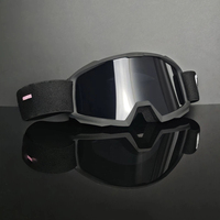 Lunettes de moto tout-terrain personnalisées en gros avec sangles réglables, protection UV et anti-buée, lunettes de ski tout-terrain pour moto
