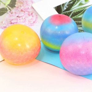<b>Slime</b> Soft Bubble Squeeze Toy Bouncing Stress Balls Water TPR Grape Pull Stretch Relief Mesh Squishy Ball - Product Image 2
