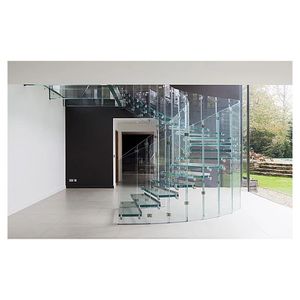 Kit d'escalier en colimaçon modulaire préfabriqué pour une installation facile en DIY, applications pour garage, <span class=keywords><strong>mezzanine</strong></span> et atelier, intérieur et extérieur - Product Image 5