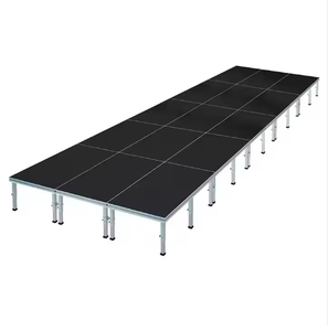 ESI Scène portable à 4 pieds en aluminium de haute qualité pour concerts et mariages en plein air Présentoirs en treillis de qualité - Product Image 1