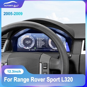 12.3" LCD Dashboard Digital Cluster <b>for</b> Range Rover Sport L320 2005-2009, Virtual Cockpit <b>Speedometer</b> Upgrade Instrument Panel - Product Image 2