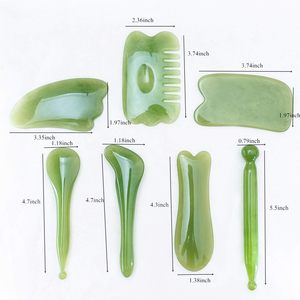 Set di Strumenti per Massaggio Gua Sha in Resina Naturale per Viso e Corpo, Alleviamento del Dolore Muscolare e Riduzione dello Stress, Logo Personalizzabile - Product Image 2