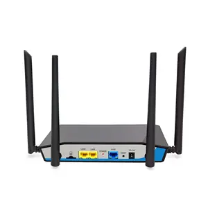 Routeur Wifi sans fil 300M 1WAN + 2LAN MTK7628 4G LTE avec emplacement pour carte Sim avec antennes dBi 4x5