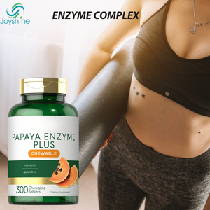 Tabletas Masticables de Enzima de Papaya Plus de Marca Privada OEM |   Suplemento Dietético Sin Gluten y Sin OMG para Adultos para Mejorar la Inmunidad - Product Image 3