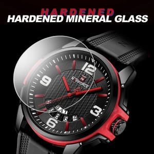 Montre pour homme Naviforce 9215, montre à quartz tendance, montre en silicone étanche pour homme, affichage de la date et du jour de la semaine - Product Image 3