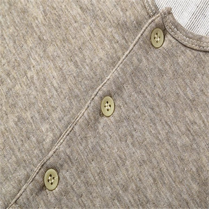 Vendita calda classica maglietta da uomo manica lunga O collo da uomo Plain <span class=keywords><strong>Crop</strong></span> <span class=keywords><strong>Top</strong></span> aderente Pullover di marca taglie forti felpe Casual da uomo - Product Image 6