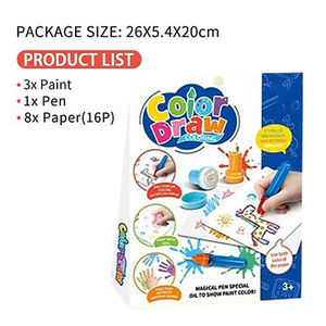 Nouvel Arrivage : Kit de Coloriage Sans Salissure pour Enfants, Ensemble Créatif d'Activités Artistiques Manuelles, Jouet d'Activité de Dessin Créatif pour Enfants - Product Image 4