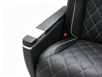 Canapé-lit électrique 3 places avec table pliable pour modification de fourgonnette MPV, sièges de voiture modifiés