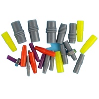 Prise en Silicone résistant aux hautes températures anodisé grenaillage électrophorèse de galvanoplastie pour la cuisson de la peinture de masquage fin
