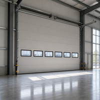 Fenêtre de vue à double vitrage avec cadre ABS pour porte industrielle, porte de garage, fenêtre d'observation à coins arrondis, taille personnalisée, étanche
