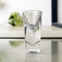 Ensemble de verres à shot en verre sans plomb, à fond épais, mini-tasses à liqueur pour hôtel, restaurant, bar, service de Baijiu et de vin