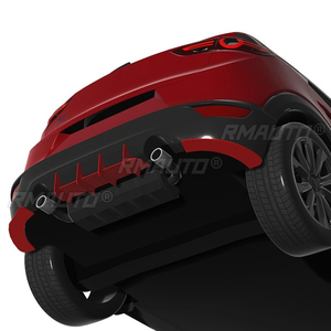 สปอยเลอร์กันชนหลังรถยนต์ ชิ้นส่วนตกแต่งสำหรับ Mazda CX-3 ปี 2014-2024 ฝาครอบป้องกันกันชน อุปกรณ์ตกแต่งรถยนต์ - Product Image 5