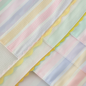 Sac fourre-tout en toile recyclée, très tendance, avec broderie décorative, portable, fermeture en polyester, idéal pour le shopping et les voyages. - Product Image 2