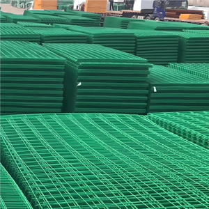 Clôture moderne de prison de haute sécurité Panneau chaud galvanisé à revêtement vert Mesh 2m Prisons en fer résistant à l'escalade - Product Image 6