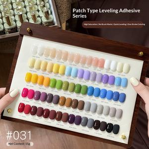 Nuevo Esmalte de Uñas en Gel de Color Sólido, 44 Colores, Botella de Gran Capacidad, para Arte de Uñas y Uso en Salón, Logotipo Personalizado, Venta al Por Mayor de Fábrica - Product Image 2