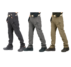 Pantalon cargo softshell d'hiver DFP0224 IX7, bottes de chasse imperméables Shark Skin avec pantalon thermique en polaire. - Product Image 3
