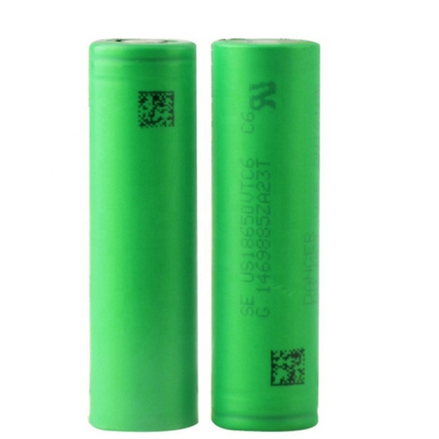 Vtc6 18650 Battery 3000mAh High Discharge 30A Cylindrical Lithium Ion 18650 Battery 3.7v