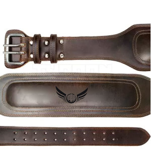 เข็มขัดหนังยกน้ำหนักแบบปรับแต่งได้เข็มขัดพยุงกำลังแบบสวมสบาย - Product Image 3