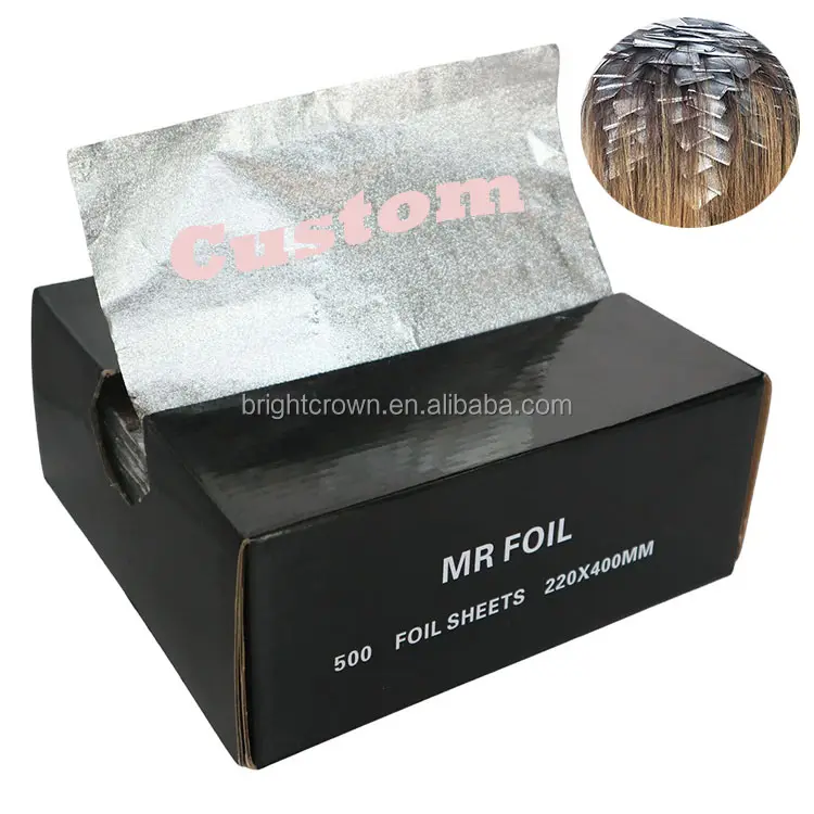 hair salon coloring High quality hairdressing foil pop up foil for hairdresser hair color foil