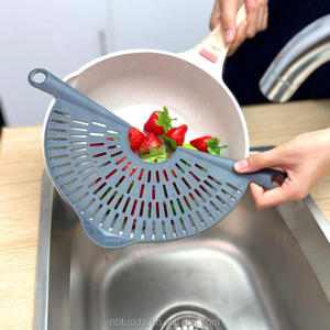 El plastik Pot süzgeç, saplı makarna erişte sebze süzgeç - Product Image 3