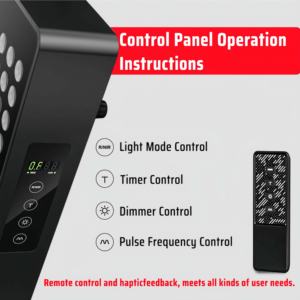 แผงบำบัดด้วยแสงสีแดงแบบเต็มตัว Azure ปรับแต่งได้ สำหรับใช้ในบ้าน ODM/OEM รุ่นตั้งพื้น RH1000 2512129 - Product Image 2