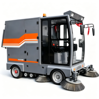 ZMT E-9 Z10 Machine de nettoyage haute puissance pour fabricants, aspirateur électrique autoporté robuste, balayeuse de voirie