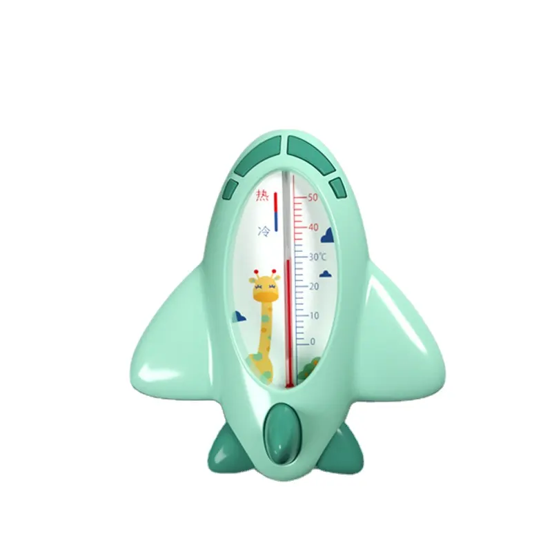 Vliegtuig Water Smart Safe Digitale Temperatuursensor Voor Baby 'S Drijvende Waterdichte Douche Baby Bad Thermometer