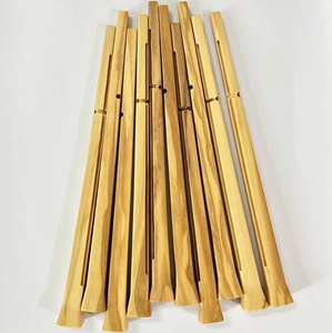 Retro cổ điển làm bằng tay đôi hợp kim bằng gỗ chéo mộc mạc Tôn Giáo tường trang trí & món quà có ý nghĩa - Product Image 4