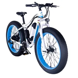 Europa Magazijn Hot Selling Mountain Krachtige Fat Tire 26Inch Elektrische Fiets Sport E Fiets Te Koop