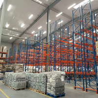 Sistema de Estanterías para Paletas de Alta Resistencia, Estanterías de Almacenamiento Personalizables para Uso Industrial