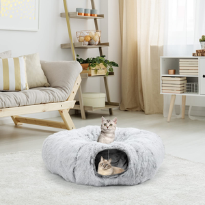High Quality Comfortable Pet <b>Nest</b> Plush Cat Tunnel Removable Feature for Small Animals Dogs Boxed Four Seasons Indoor Enlarging - Product Image 4