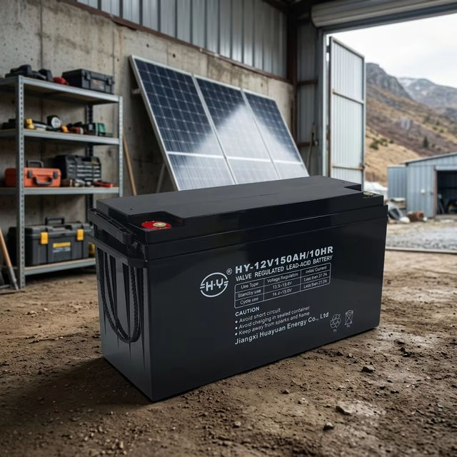 High Capacity 12Volt 150Ah Lead Acid Storage Battery Solar Power System Marine Truck Backup Battery