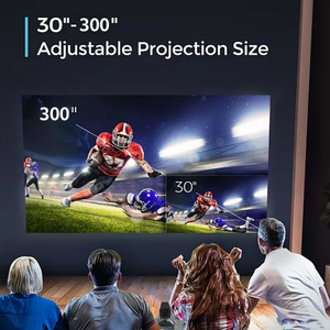 Best-seller Écran de projection électrique <span class=keywords><strong>Petit</strong></span> <span class=keywords><strong>projecteur</strong></span> portable Possède ton cinéma maison - Product Image 2