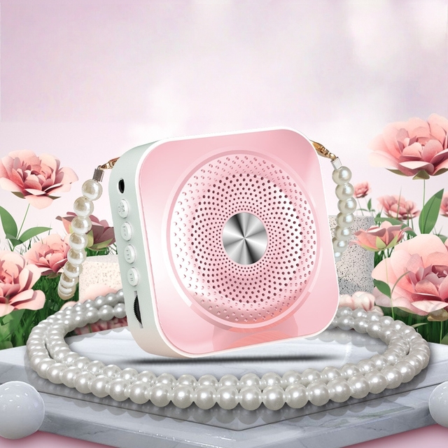 MQ Portable Voice Amplifier Speaker Mini Microphone Loud Sound Teacher Megaphone Rechargeable Outdoor Promotion