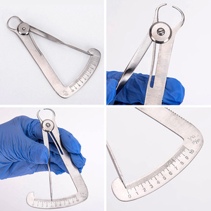 Calibre <span class=keywords><strong>dentaire</strong></span> en acier inoxydable de 0,1 mm, calibre <span class=keywords><strong>dentaire</strong></span> métallique, <span class=keywords><strong>couronne</strong></span> - Product Image 4