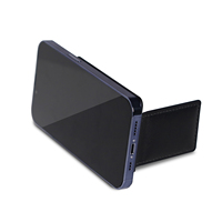 Nouveau portable téléphone portable aimant carte sacs magnétique portefeuille en cuir porte-carte de crédit personnalisé porte-cartes avec magnétique