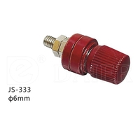 Borne de liaison audio isolée en cuivre 50A 6mm pour haut-parleurs de puissance et connecteur à ressort Audio 6mm