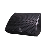 Moniteurs de scène compacts 12/15 pouces avec tweeter et woofer - Haut-parleur de monitoring bidirectionnel pour systèmes audio professionnels et bars