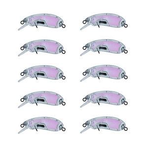 CC35 <span class=keywords><strong>CC40</strong></span> En gros Corps de leurre de pêche crankbait vierge, finition laser, modèle Little Monster Little Fatty, pour appâts durs - Product Image 5