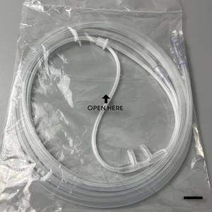 Yüksek Hassasiyetli Yeşil Yumuşak Örnekleme Burun Kanülü Entegre Tüp ile Verimli Oksijen Dağıtımı için Bebek/Çocuk/Yetişkin Boyutları Seyahat Tipi - Product Image 1