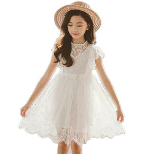 Nouvelles Robes de Soirée Blanches de Qualité Supérieure pour Filles, Style Occidental Décontracté, pour Enfants, Idéales pour Mariages et Fêtes, Achetez auprès d'un Fournisseur Chinois - Product Image 1