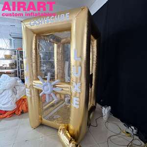 Cabina Inflable para Atrapar <span class=keywords><strong>Dinero</strong></span>, Cubo Inflable para Recoger <span class=keywords><strong>Dinero</strong></span>, Cabina Publicitaria para Bodas y Fiestas, Máquina para Atrapar <span class=keywords><strong>Dinero</strong></span> - Product Image 1