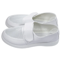Sepatu Keselamatan Antistatik Ringan JingYa JY-122 Unisex, Sol PU Tahan Aus, Perlengkapan Kerja Industri, Pasokan Pabrik