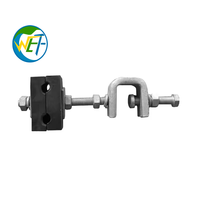Pince de suspension préformée ADSS OPGW en alliage d'aluminium pour câble de transmission de puissance à fibre optique, accessoires de quincaillerie pour ligne de tour