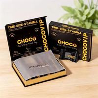 Boîte d'emballage VIP pour chocolat pour hommes adultes - Emballage extérieur stimulant l'énergie - Vente chaude
