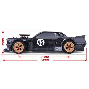 Huina hoonigen 1/7 RC voiture <span class=keywords><strong>ZD</strong></span> Racing EX07, KIT de bricolage, châssis électrique, supercar, sans balais, véhicules à dérive, sans pièces électriques - Product Image 5