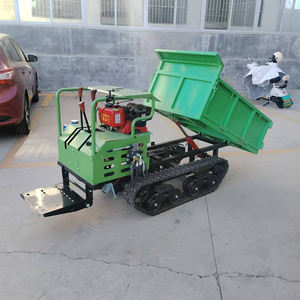 <span class=keywords><strong>Mini</strong></span>-dumper à chenilles en caoutchouc tout-<span class=keywords><strong>terrain</strong></span> 700 kg, prix réduit, vente chaude, transport hydraulique - Product Image 2
